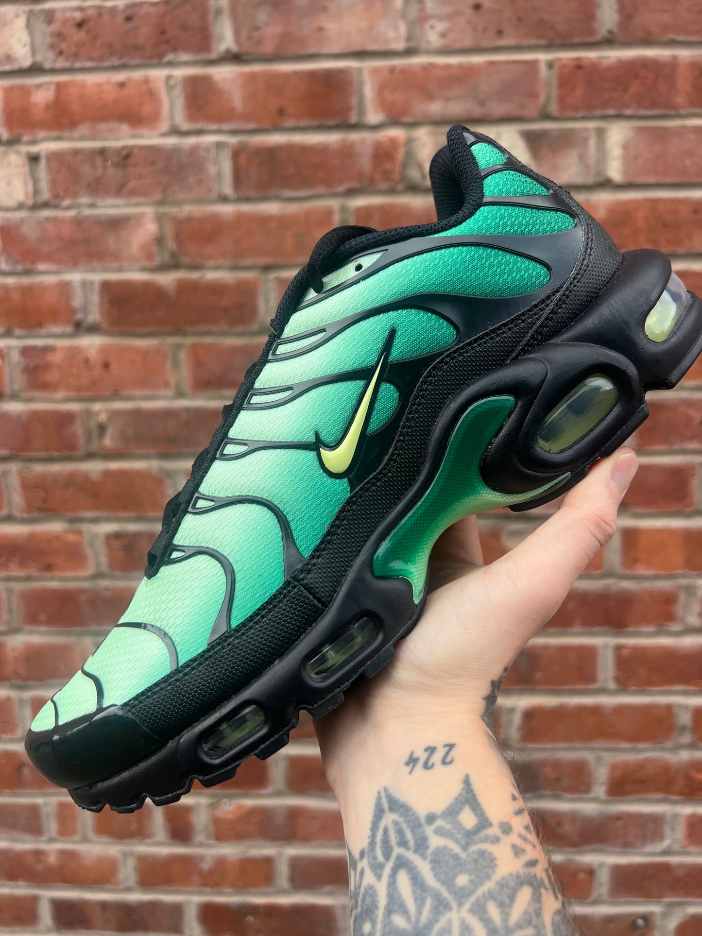 NIKE TN AIR MAX PLUS - VAPOUR GREEN/MALACHITE GREEN
