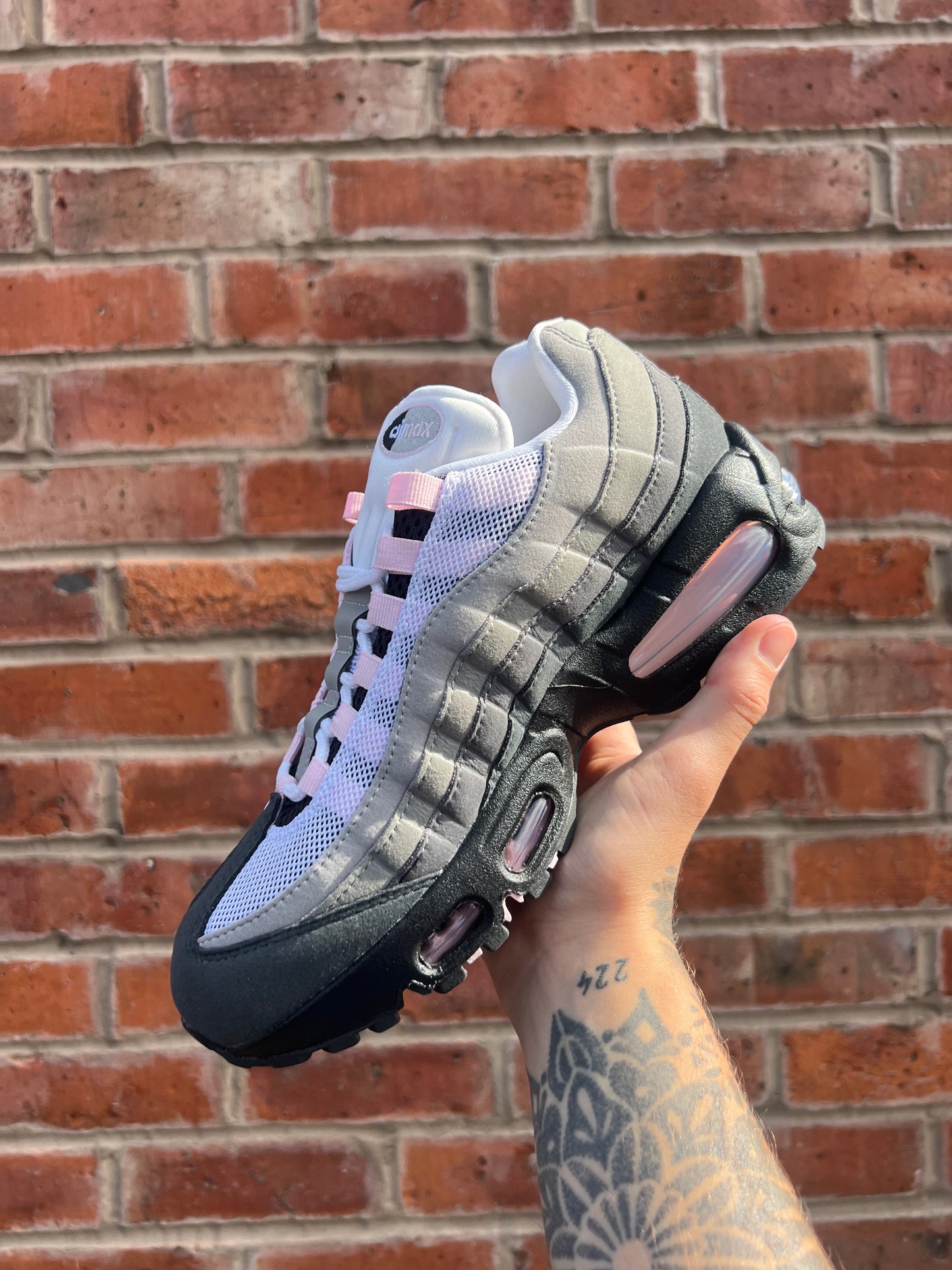 NIKE AIR MAX 95 OG BIG BUBBLE PINK FOAM WOMENS