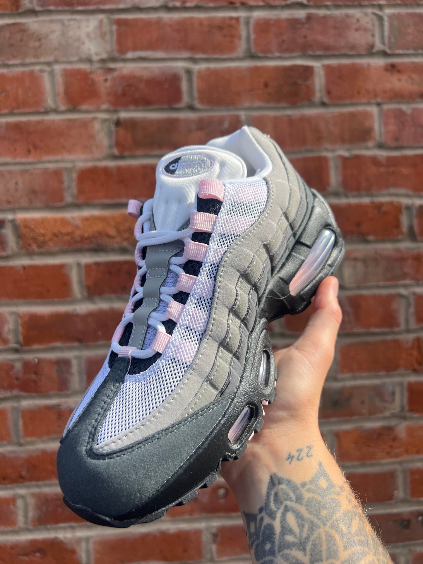 NIKE AIR MAX 95 OG BIG BUBBLE PINK FOAM WOMENS