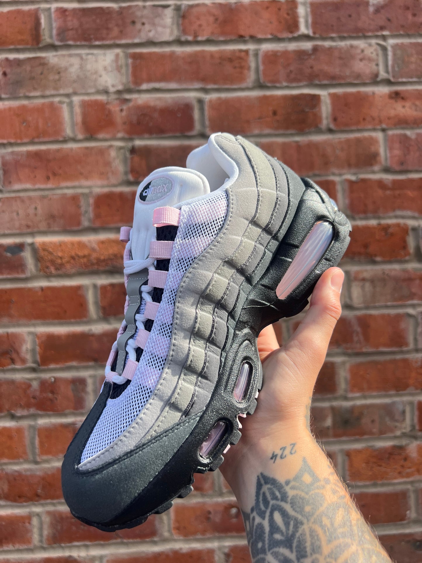 NIKE AIR MAX 95 OG BIG BUBBLE PINK FOAM WOMENS