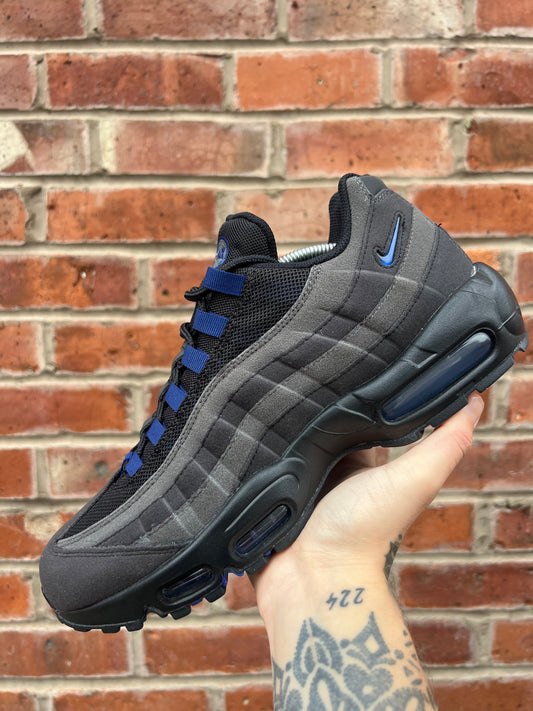 NIKE AIR MAX 95 - BLACK/ROYAL BLUE